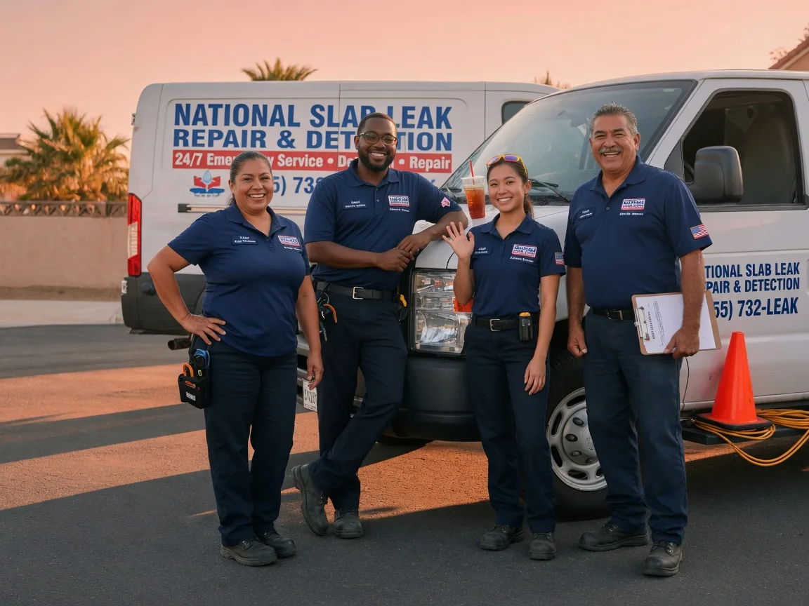 Slab Leak Detection company in Ideal, SD